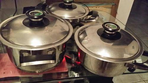AMC 3 Pot set PLUS 1 free Amc Pot(MAKE A REASONABLE OFFER)