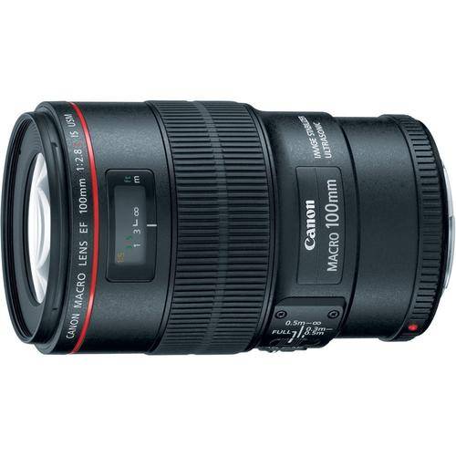 Canon EF 100mm f/2.8L IS USM Macro Lens for Canon Digital SLR Cameras