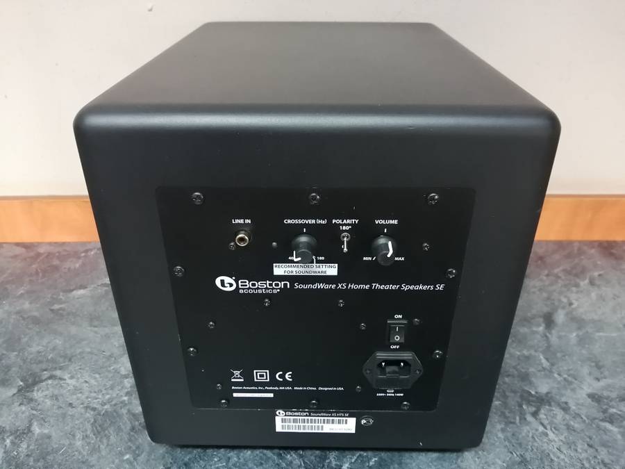 BOSTON ACOUSTICS - SOUNDWARE XS HOME THEATER SE