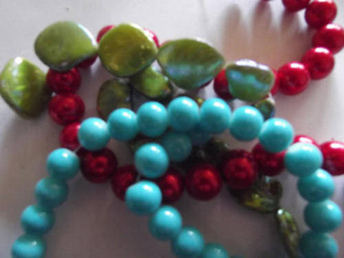 COLOURFULL BEADING KIT WITH 925 SILVER BRACELET