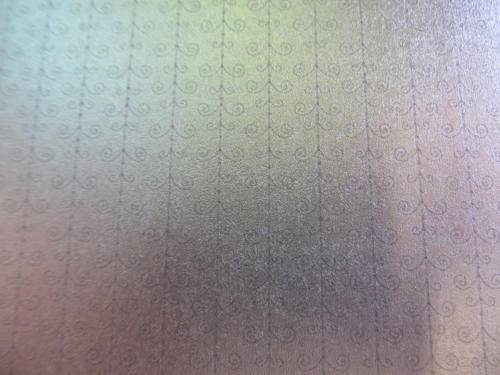 VELLUM 1PC SILVER SWIRL DESIGN -CHEAP COURIER DELIVERY