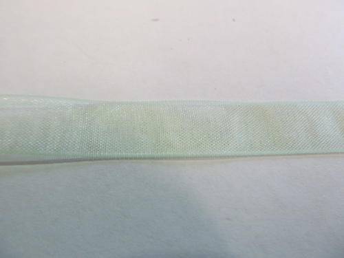 GREEN  ORGANZA  RIBBON-1M