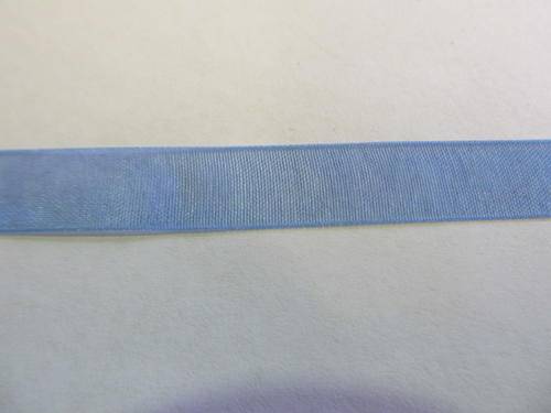 BLUE ORGANZA  RIBBON-1M