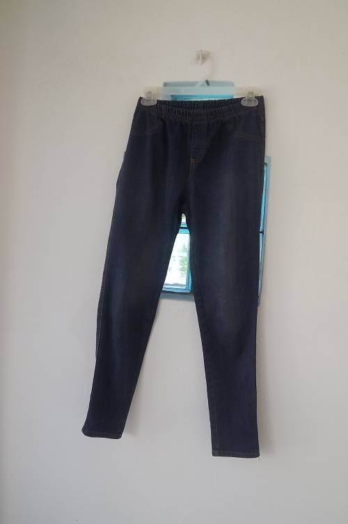 Comfortable denim jeans with elasticated middle by FRIENDICE for boys of 13 to 14 years