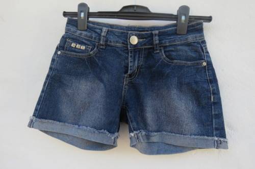 Seriously sexy blue denim jean shorts by 'Jay Jays' in size 34/10. Distressed look.