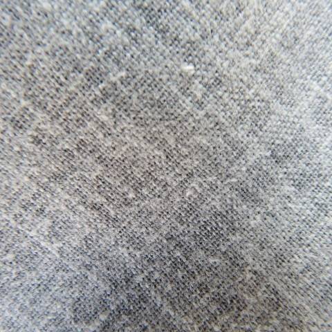 Stylish cover-up coat in olive green and white mottled patterned linen/polyester fabric.Size 36/12