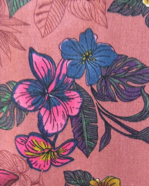 Sexy brick colour strappy top with floral patterns.Button down.Size 34 by RED.Never used.