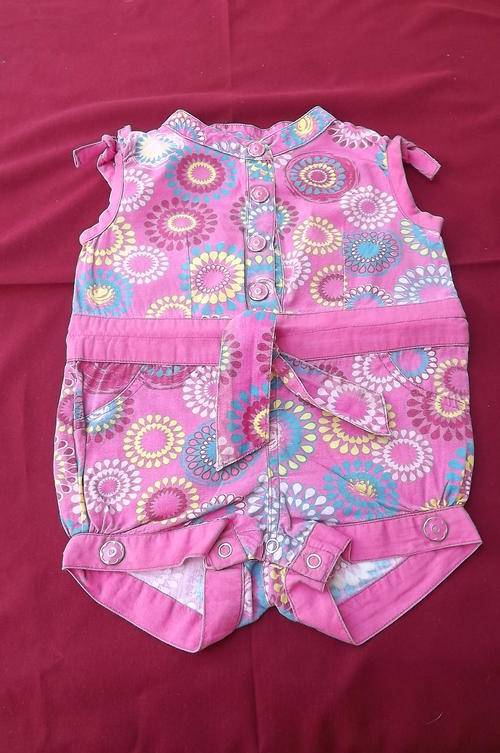 Little Floral Sleeveless Cotton Body Suit for 3-6 month old from Woolworths - good condition