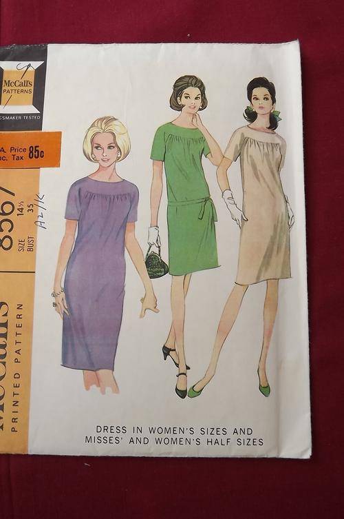 McCall's Sewing Pattern - size 14.5