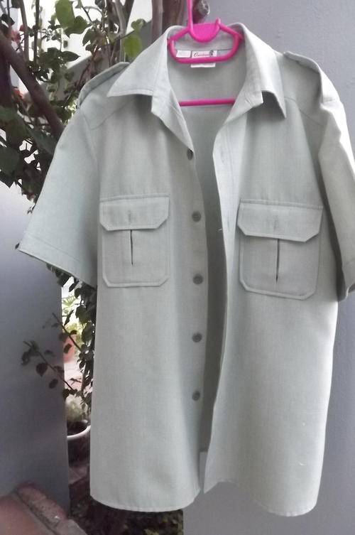 Vintage Soft Green Safari Suit Jacket by Cranbrook Leasurewear - Chest 118cm - very good condition
