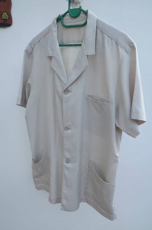 Beige Used Safari Suit Jacket in size 102cm - still in good condition