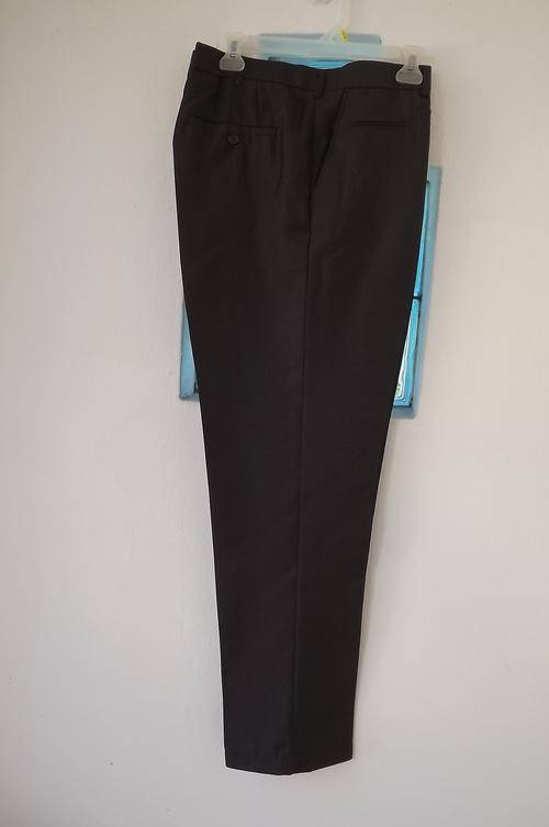 Light weight men's grey/black Enzo pants in size 40.Casual or smart wear.Polyester/Viscose blend.