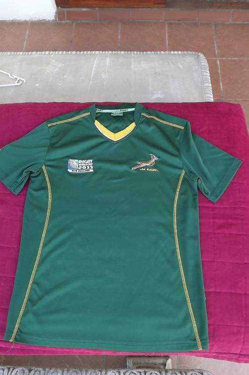 Green Rugby World Cup 2011 New Zealand T-shirt size Small by Rugby Originals.100% Polyester.New cond