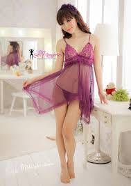 Purple Night Wear Size Small