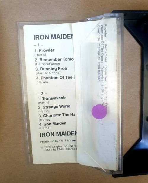 Iron Maiden - Iron Maiden Cassette