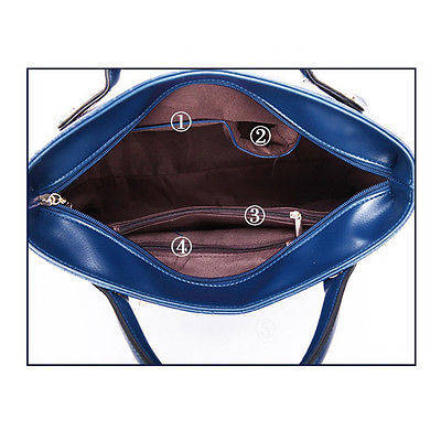 2017 New luxury PU leather handbag 3 piece set!!! Various Colours available