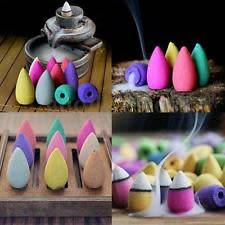Stunning Black Porcelain Backflow Ceramic Cone Incense Burner