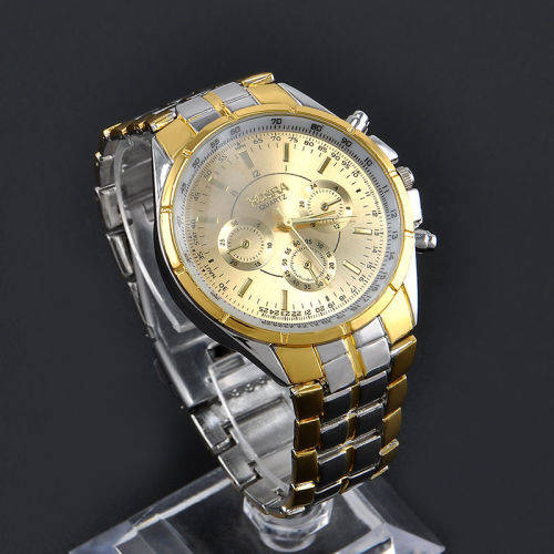 Stainless steel and gold mens luxury watch!! LIMITED OFFER