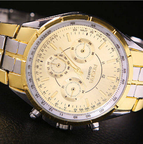 Stainless steel and gold mens luxury watch!! LIMITED OFFER