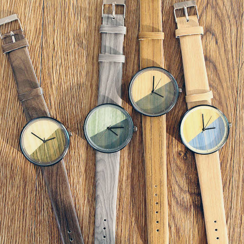 Wood detail with ombre design.. Awesome colors to choose from!!