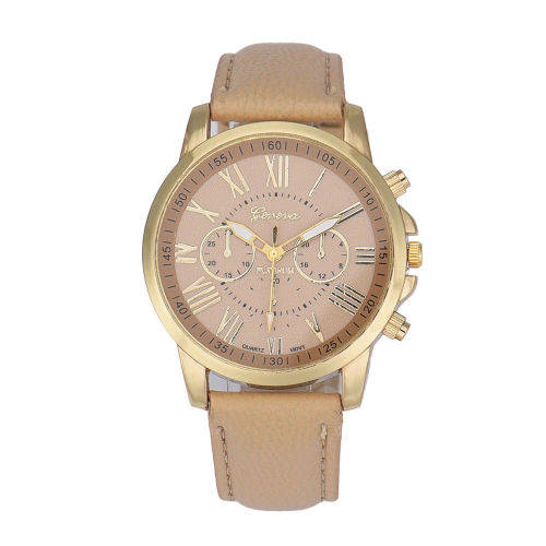 Gold Geneva ladies analog watch.. LOWEST SHIPPING