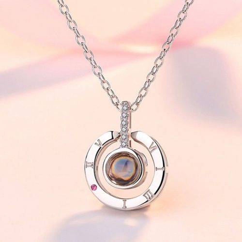 2018 Projection 100 Languages I Love You Charm Pendant Necklace  .. LOWEST SHIPPING