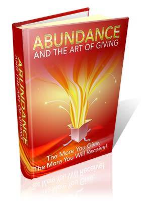 Abundance and the art of giving