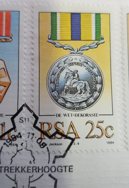 SADF MILITERE DEKORASIES / MEDALJES 1984  RARE COLLECTORS ITEM!