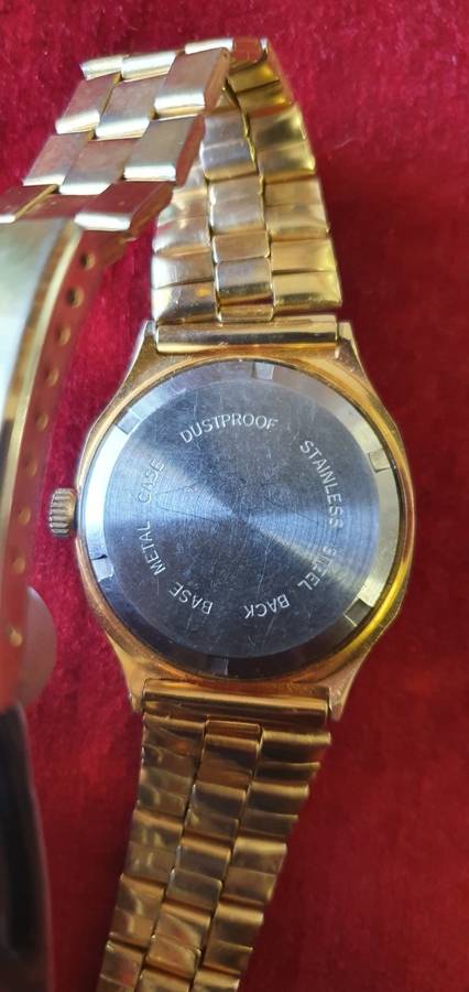 ROLOMATIC 17 JEWELS GOLD PLATED MENS WATCH. 1954. 100% WORKING.