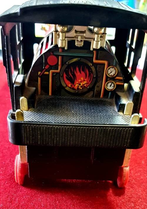 VINTAGE GREAT WESTERN W.& A.R.R. STEAM LOCOMOTIVE . 32 CM LONG.