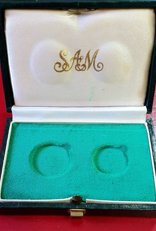 S A MINT CASES. EX UNITATE VIRES. GREEN. 4 X ( B )