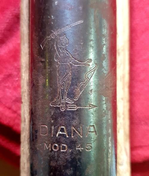 1931 PRE WAR DIANA MODEL - 45 DRP AIR RIFLE