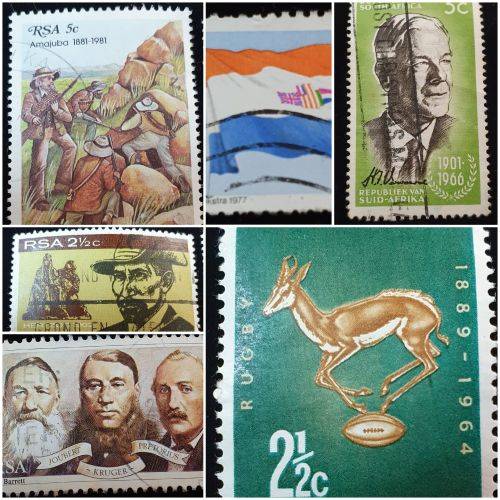 AFRICANA STAMPS 21 X  !! BEWAAR VIR DIE NAGESLAG !!