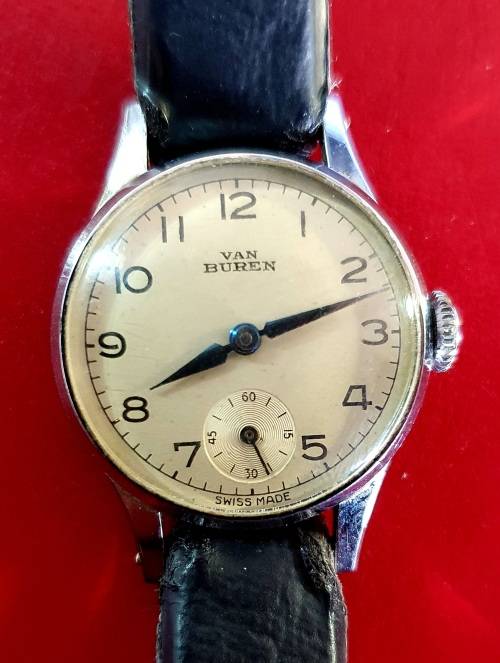 VINTAGE 1930s VAN BUREN LADIES WATCH. 15 JEWELS. SWISS MADE.