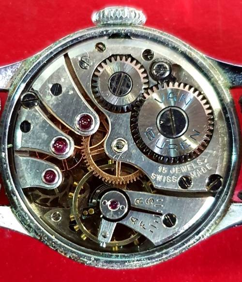 VINTAGE 1930s VAN BUREN LADIES WATCH. 15 JEWELS. SWISS MADE.