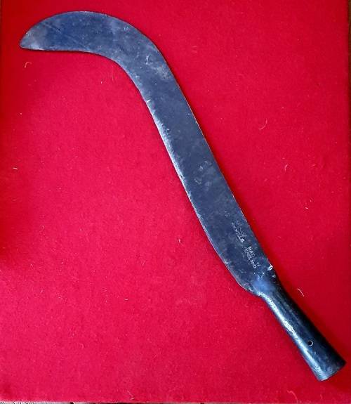 ANTIQUE A.W.WILLS BILL HOOK. ENGLAND. CIRCA 1876 .56 CM LONG.