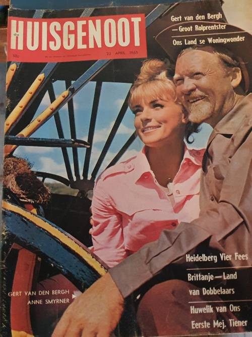 4 X  1965 HUISGENOOT TYDSKRIFTE !! HUGE FORMAT !!