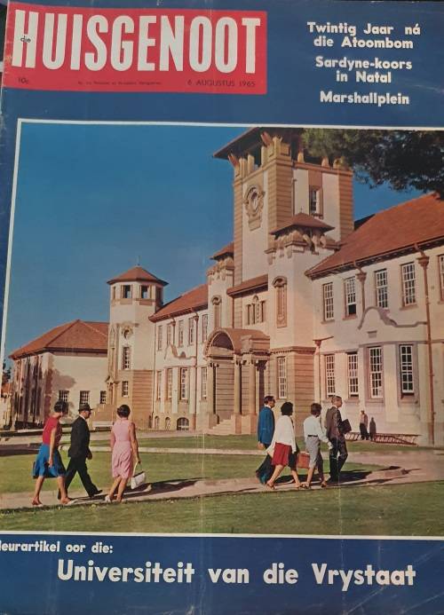 4 X  1965 HUISGENOOT TYDSKRIFTE !! HUGE FORMAT !!