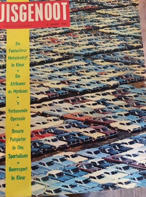 4 X  1965 HUISGENOOT TYDSKRIFTE !! HUGE FORMAT !!