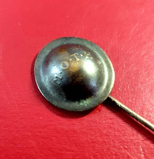 WW11 MOTH LAPEL PIN BADGE.