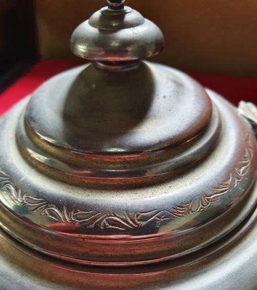 1930s PRESIDENT HEAVY SILVER PLATED TEA & COFFEE SET. STUNNING DETAIL. 4 PIECE .