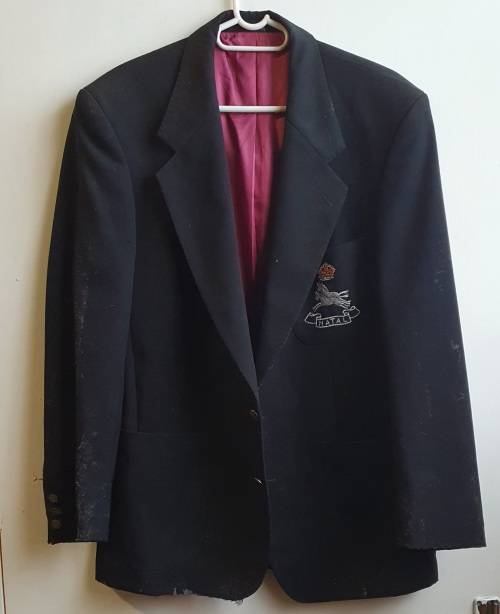 MIKE PROCTER OFFICIAL CRICKET BLAZER. NATAL. 1966 ( pierre cardin )