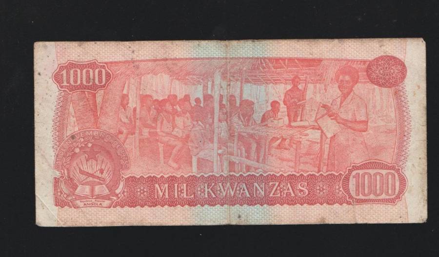 1000 KWANZAS ANGOLA. 11 NOVEMBER 1976. BA380904