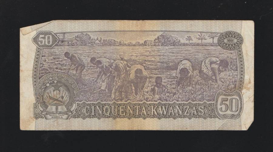 50 KWANZAS ANGOLA. 11 NOVEMBER 1976 . AP909402