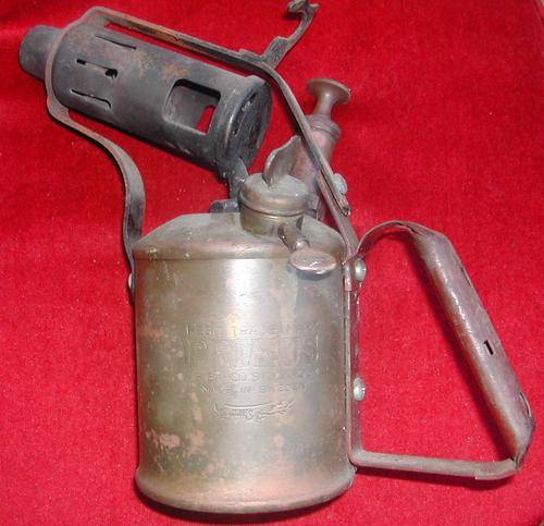 VINTAGE COPPER PRIMUS BLOWTORCH!! RARE!! VERY GOOD CONDITION!!