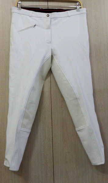 White mens pants - Size : 36 - 95% cotton 5% Spandex