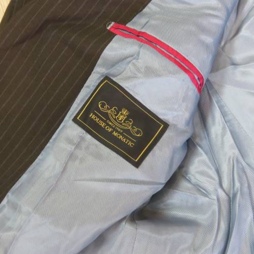 House of Monatic pin stripe jacket and trousers - Sizes in description below