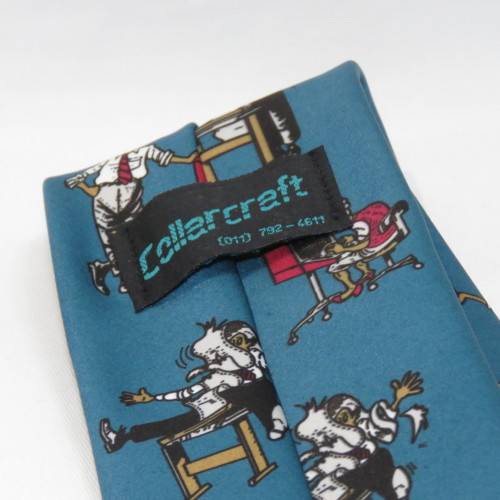 Microsoft cartoon theme tie - Length 144 cm