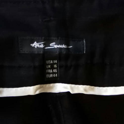 Ana Sousa black women`s high quality suit - Lined