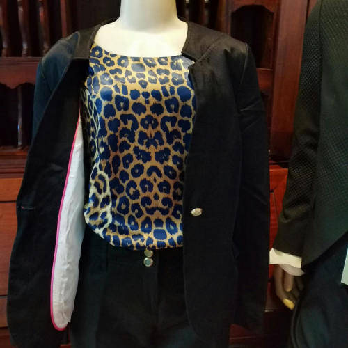 Ana Sousa black women`s high quality suit - Lined